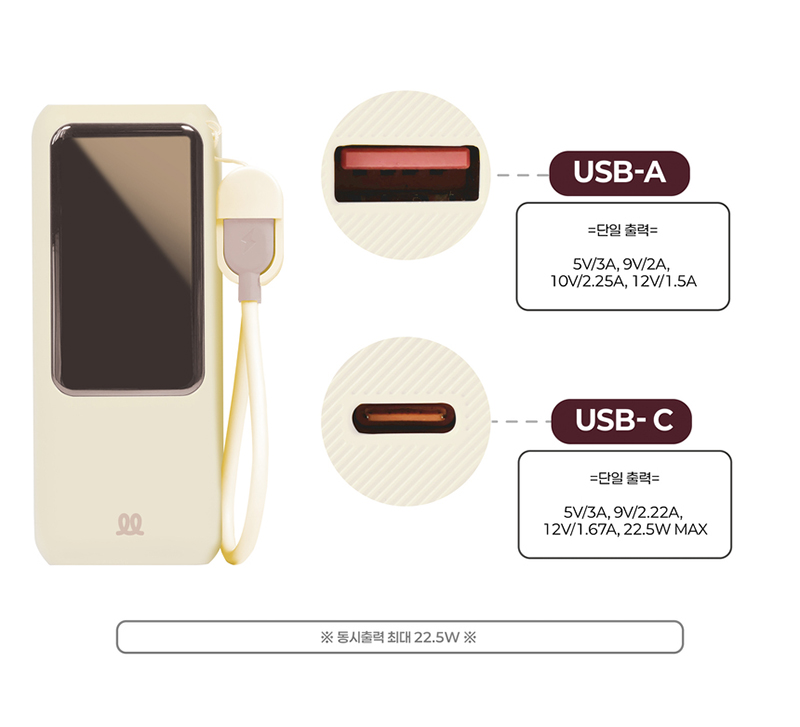 Decoar Mellow Mini Portable Battery 10000mAh